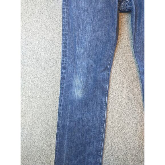 J. Crew Jeans Men's 30x32 Style 770 Straight Fit Denim Distressed Wallet Print - Picture 6 of 16